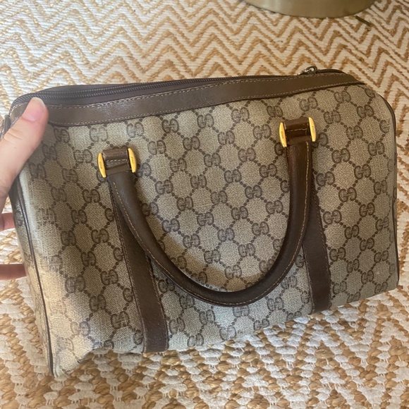 Vintage Authentic classic Gucci bowler handbag from the early  90s - Picture 7 of 15